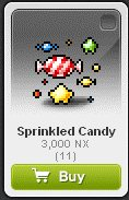Maple Story::Items : Sprinkled Candy