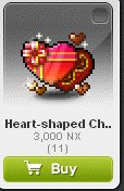 Maple Story::Items : Heart Shaped Chocolate Box