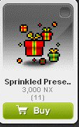 Maple Story::Items : Sprinkled Presents