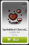 Maple Story::Items : Sprinkled Chocolate