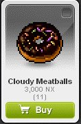 Maple Story::Items : Cloudy Meatballs