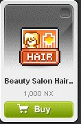 Maple Story::Items : Beauty Salon Hair Slot Coupon*5