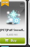 Maple Story::Items : Puff Snowflakes
