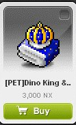 Maple Story::Items : Dino King & Queen