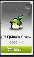 Maple Story::Items : Kino's Green Mushroom Hat