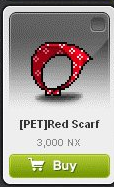 Maple Story::Items : Red Scarf
