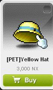 Maple Story::Items : Yellow Hat