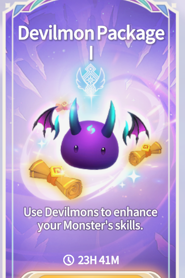 Summoners War Chronicles::Items : Devilmon Package 1