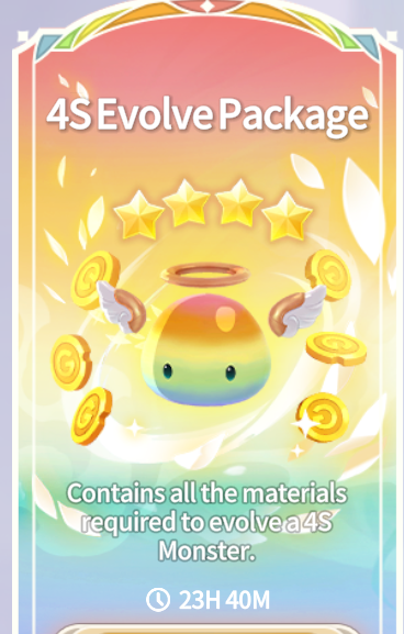 Summoners War Chronicles::Items : 4S Evolve Package