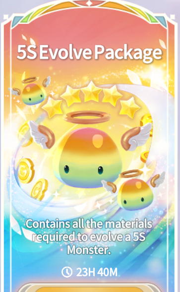 Summoners War Chronicles::Items : 5S Evolve Package
