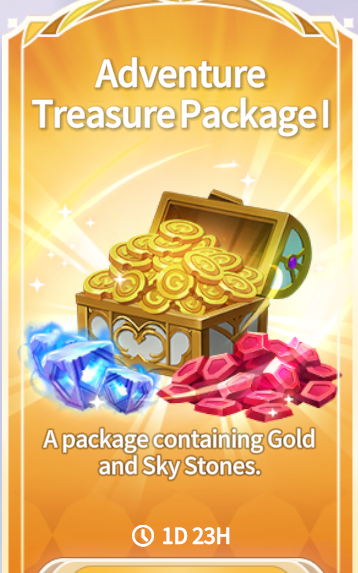 Summoners War Chronicles::Items : Adventure Treasure Package