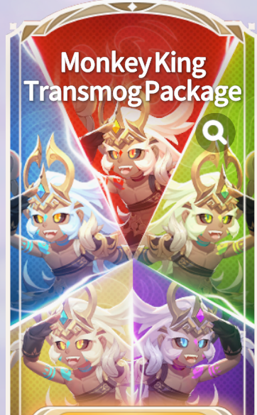 Summoners War Chronicles::Items : Monkey King Transmog Package