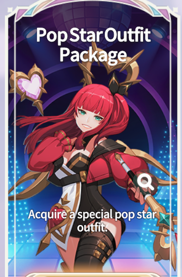Summoners War Chronicles::Items : Pop Star Outfit Package