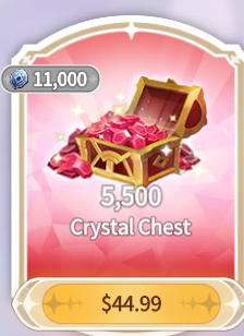 Summoners War Chronicles::Items : 5,500 Crystal Box