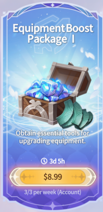 Summoners War Chronicles::Items : Equipment Boot Package 1