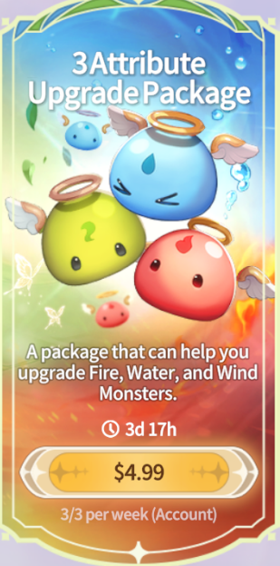 Summoners War Chronicles::Items : 3Attribute Upgrade Package