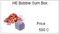 Ragnarok::Items : HE Bubble Gum Box