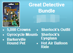 Wizard101::Items : Great Detective  Bundle