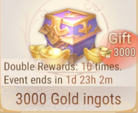 Perfect World Mobile::Items : 3000 Gold Ingots